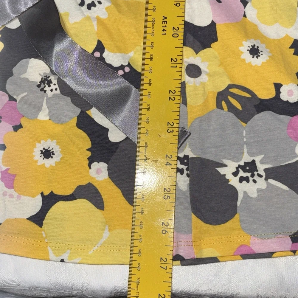 NWT Girls‎ Gymboree HELLO YELLOW Floral Print DRESS Sz 7 100% Cotton School